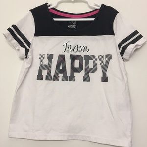 C R B Girl Black/ White / Gray Tee Shirt M (10/12)